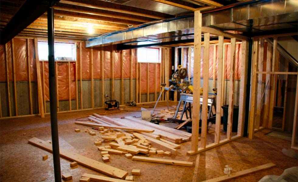 basement renovation